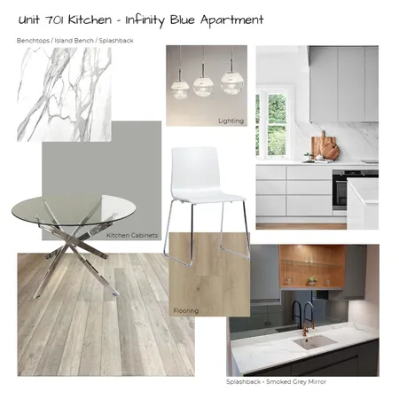 Unit 701 Kitchen - Option 2 (DRIFTWOOD) Interior Design Mood Board by Lady Grey on Style Sourcebook