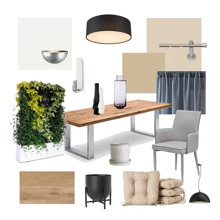 Project M - Dining room Interior Design Mood Board by yshanelin on Style Sourcebook