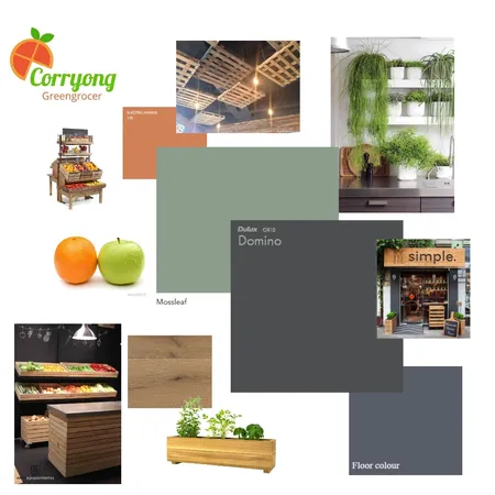 Corryong Greengrocer Main mood board Interior Design Mood Board by JoHum1504 on Style Sourcebook