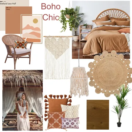 Boho Chic Interior Design Mood Board by Amelia.May on Style Sourcebook