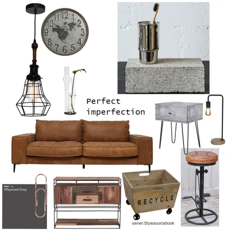 Industrial Interior Design Mood Board by vivid interiors on Style Sourcebook