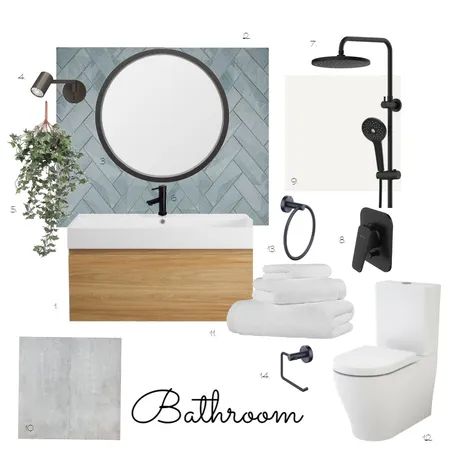 Module 9 Bathroom Interior Design Mood Board by HeidiN on Style Sourcebook