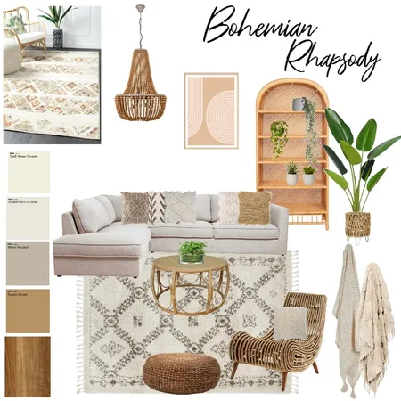 Bohemian Rhapsody Interior Design Mood Board by Asscher Designs on Style Sourcebook