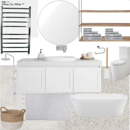 Main bathroom Interior Design Mood Board by freemia on Style Sourcebook