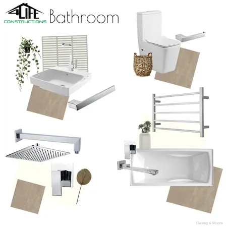 Range Bathroom Interior Design Mood Board by 4Life Constructions on Style Sourcebook