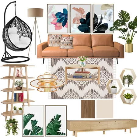 Boho Interior Design Mood Board by Wichittra on Style Sourcebook