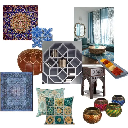 Moroccan Interior Design Mood Board by Alicia Michell on Style Sourcebook