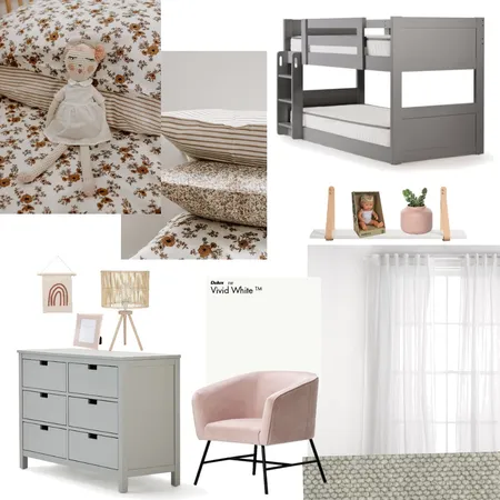 Girls room Interior Design Mood Board by LetishaG on Style Sourcebook