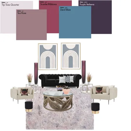 Luxe Living Room 1 Interior Design Mood Board by Jazmine.Garland on Style Sourcebook