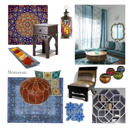 Moroccan Interior Design Mood Board by Alicia Michell on Style Sourcebook