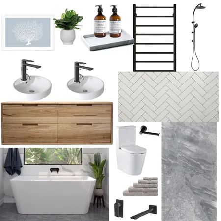 ensuite Interior Design Mood Board by hamptons.emperor on Style Sourcebook