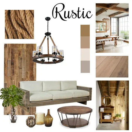 Rustic Interior Design Mood Board by Gia123 on Style Sourcebook