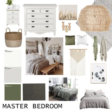 Master Bedroom Interior Design Mood Board by CharlotteC on Style Sourcebook