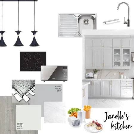 Janelle's Kitchen 2 Interior Design Mood Board by interiordelaluna on Style Sourcebook