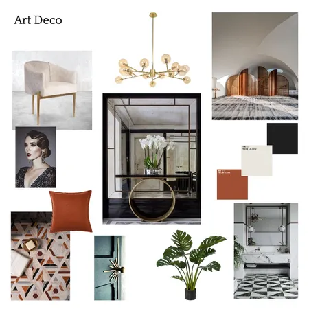 Art Deco Interior Design Mood Board by SuniDesign on Style Sourcebook