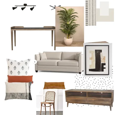 Module 9 Guest/ study room Interior Design Mood Board by Emma Manikas on Style Sourcebook