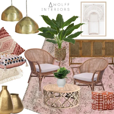 Marrakech Inspired sitting area Interior Design Mood Board by awolff.interiors on Style Sourcebook