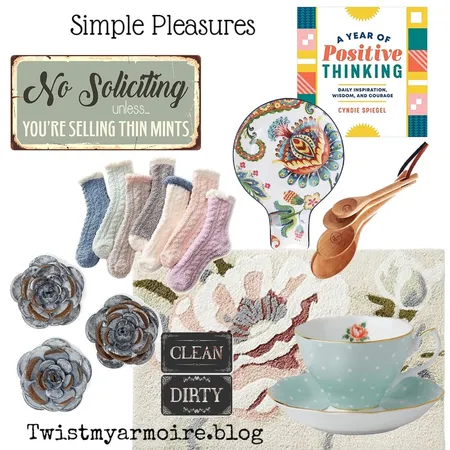 Simple Pleasures Interior Design Mood Board by Twist My Armoire on Style Sourcebook