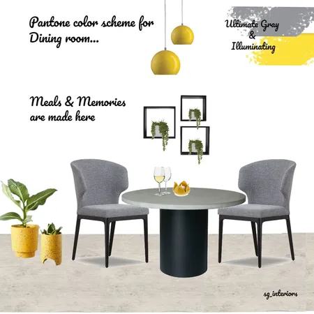 pantone 2021 DINING ROOM Interior Design Mood Board by sginteriors on Style Sourcebook