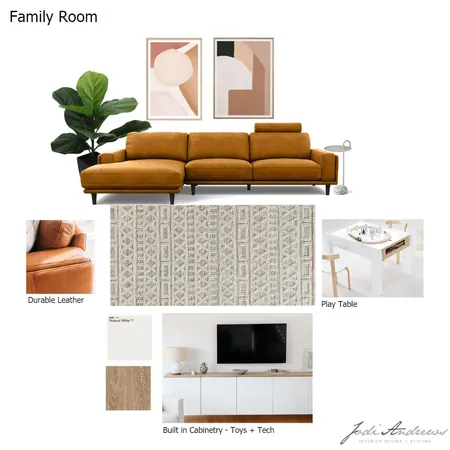 Family Room Moodboard Interior Design Mood Board by Jodi Andrews Interiors on Style Sourcebook