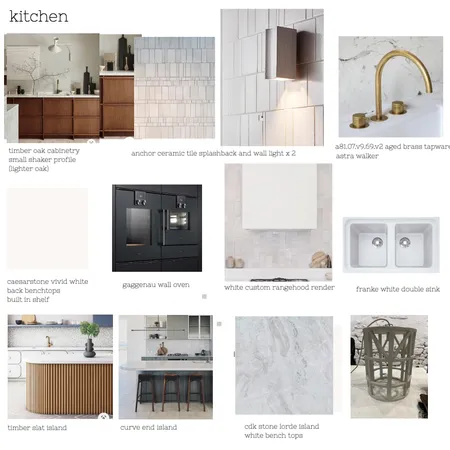 kitchen Interior Design Mood Board by RACHELCARLAND on Style Sourcebook