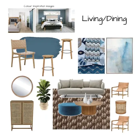 Joslin - Living/Dining 2 Interior Design Mood Board by Meadow Lane on Style Sourcebook