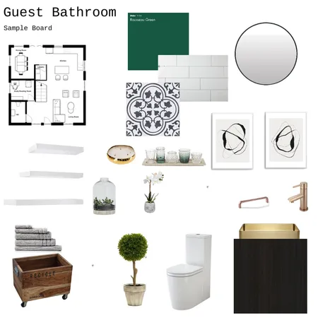 Bathroom - 9 Interior Design Mood Board by CarlaKM on Style Sourcebook