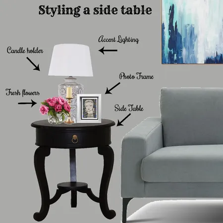 side table decor Interior Design Mood Board by Neha on Style Sourcebook