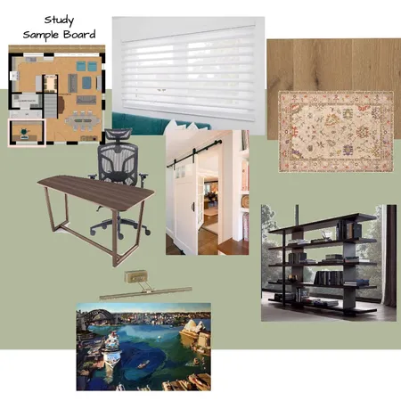 Study Interior Design Mood Board by shelly206 on Style Sourcebook