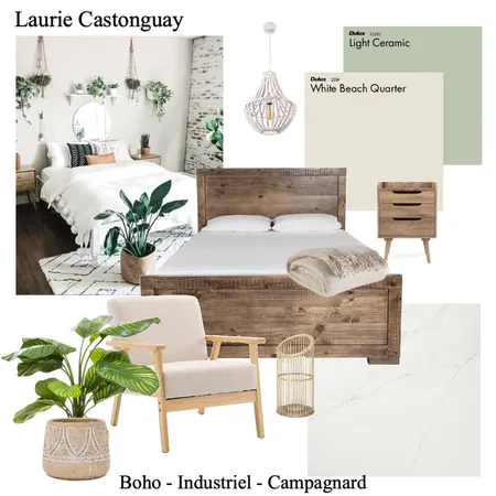 Chambre boho Interior Design Mood Board by Laurie Castonguay on Style Sourcebook