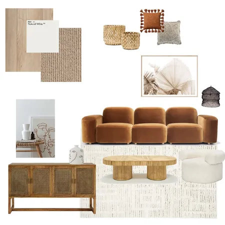 Warm Lounge Interior Design Mood Board by megviljoen on Style Sourcebook