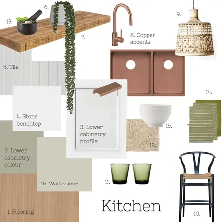 KITCHEN Interior Design Mood Board by Hosie Interiors on Style Sourcebook