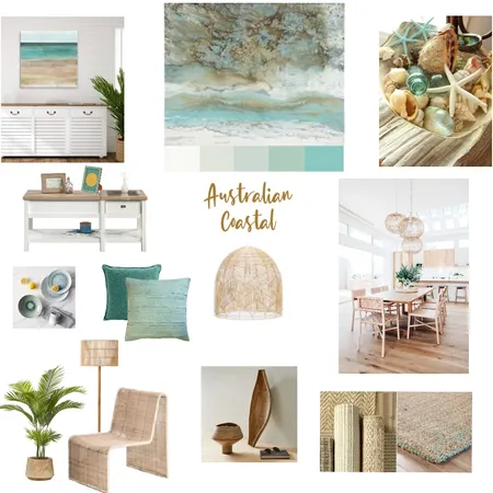 Australian Coastal Interior Design Mood Board by LunaInteriors on Style Sourcebook