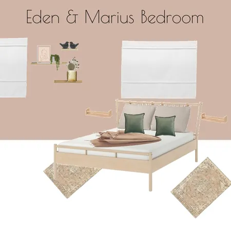 eden bedroom Interior Design Mood Board by ornachum on Style Sourcebook