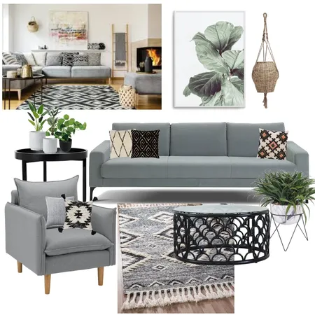 Boho Chic Interior Design Mood Board by Zanda on Style Sourcebook