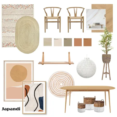 Japandi Interior Design Mood Board by stephzara on Style Sourcebook