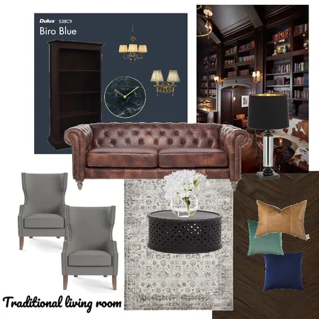 Traditional Interior Design Mood Board by Kristjana on Style Sourcebook