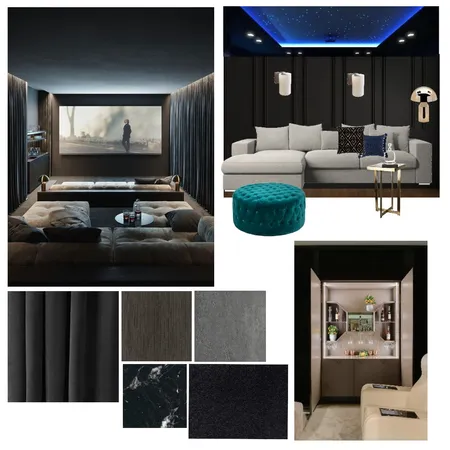 theatre room Interior Design Mood Board by gmavris on Style Sourcebook