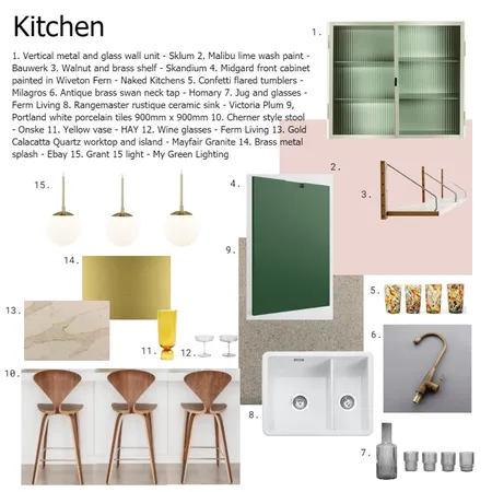 Mod 9 Kitchen Interior Design Mood Board by ElsPar on Style Sourcebook