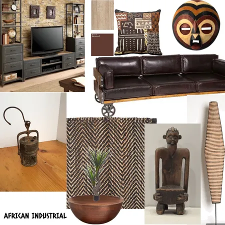 Industrial living room Interior Design Mood Board by Tcsmith on Style Sourcebook