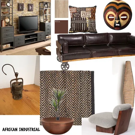 Industrial living room Interior Design Mood Board by Tcsmith on Style Sourcebook