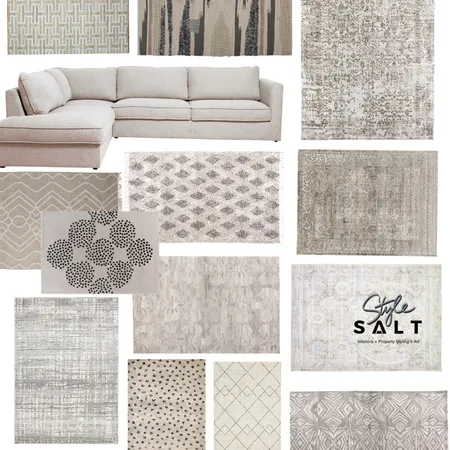 Neutral Rugs - Beige Grey tones Interior Design Mood Board by Style SALT on Style Sourcebook