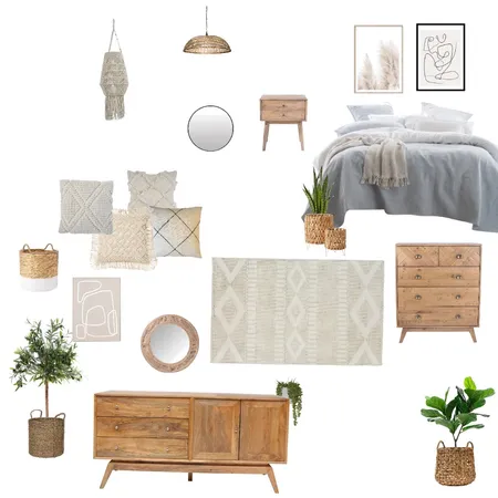 Boho Interior Design Mood Board by marybella on Style Sourcebook