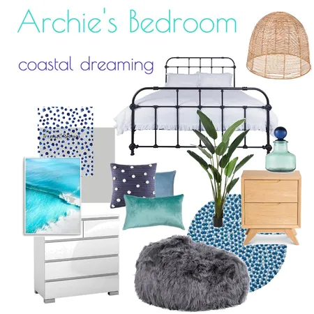 Archie bedroom Interior Design Mood Board by Arch&Oak Creative on Style Sourcebook