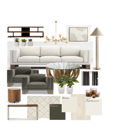 Living Interior Design Mood Board by MDDesignstory on Style Sourcebook