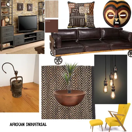 Industrial living room Interior Design Mood Board by Tcsmith on Style Sourcebook