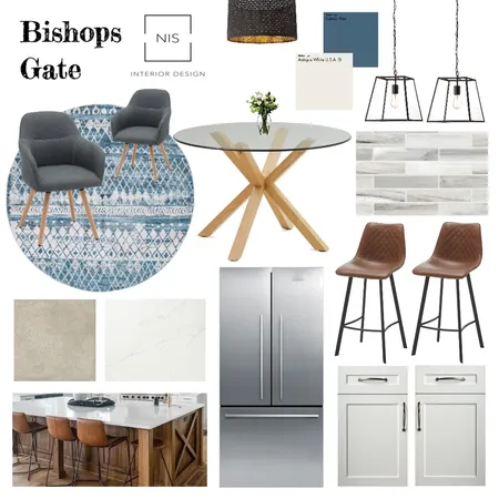 Bishops' Gate Kitchen & Dine-in B Interior Design Mood Board by Nis Interiors on Style Sourcebook