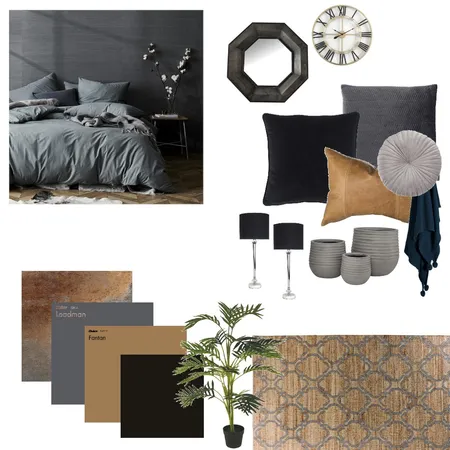 Rustic Grey Interior Design Mood Board by Ariella Goldfinch on Style Sourcebook