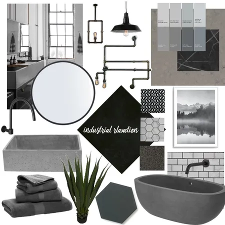 Industrial Relaxation Interior Design Mood Board by Idesigns on Style Sourcebook