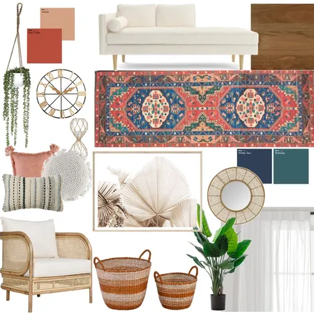 Boho Chic Interior Design Mood Board by aleshapule on Style Sourcebook